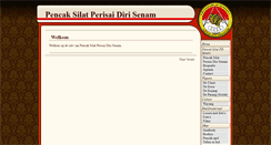 Desktop Screenshot of pencaksilat-pdsenam.nl